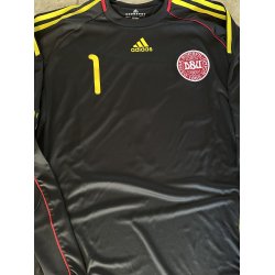 Danmark 2010 M�lmandstr�je. S�rensen #1 (Helt ny) Large (Fitter X-Large)