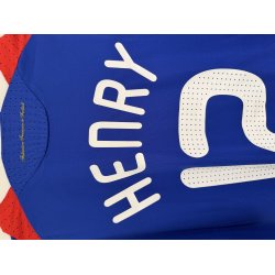Frankrig 2008/10 Hjemmebanetr�je. Thierry Henry #12 (God) X-Large
