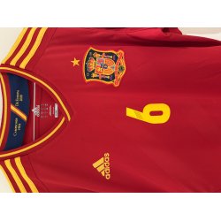 Spanien 2012 Hjemmebane. Andr�s Iniesta #6 (God/Fin) Large