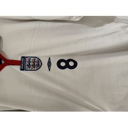 England 2004/06 Hjemmebanetr�je. Frank Lampard #8 (God) X-Large