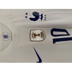 Frankrig 2020/22 Udebanetr�je. Kylian Mbapp� #10 (God) Medium