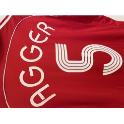 Liverpool 2006/08 Hjemmebanetr�je. Daniel Agger #5 (God) Medium