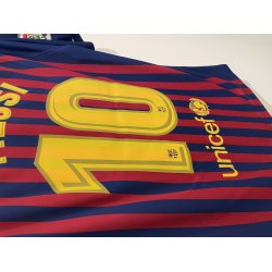 FC Barcelona 2018/19 Hjemmebane. Lionel Messi #10 (God) Medium