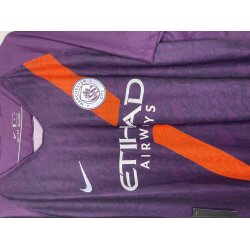 Manchester City 2018/19 Tredjetr�je. Kun Agu�ro #10 (Rigtig god) X-Large