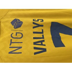 Br�ndby IF 2022/23 Hjemmebanetr�je. Nicolai Vallys #7 (God) Large