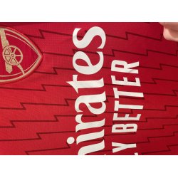 Arsenal 2023/24 Hjemmebanetr�je. Saka #7 (God) Large 