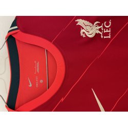 Liverpool 2021/22 Hjemmebanetr�je. Mohammed Salah #11(God) Small