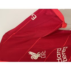 Liverpool 2021/22 Hjemmebanetr�je. Mohammed Salah #11(God) Small