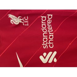 Liverpool 2021/22 Hjemmebanetr�je. Mohammed Salah #11(God) Small