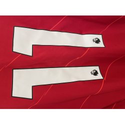 Liverpool 2021/22 Hjemmebanetr�je. Mohammed Salah #11(God) Small