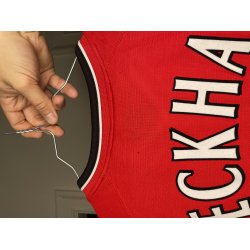 Manchester United 2000/02 Hjemmebanetr�je. David Beckham #7 (God) Large