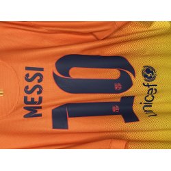 Barcelona 2012/13 Udebanetr�je. Lionel Messi #10 (God) X-Large