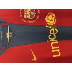 FC Barcelona 2007/08 Hjemmebanetr�je. Ronaldinho #10 (God) Large