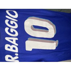 Italien 1990/92 Hjemmebanetr�je. Baggio #10 (God) XL (Fitter lang Small)