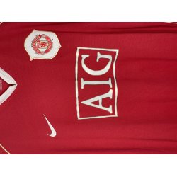 Manchester United 2006/07 Hjemmebanetr�je. Cristiano Ronaldo (God) X-Large