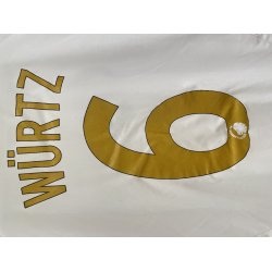 FC K�benhavn 2007/08 Hjemmebanetr�je. Rasmus W�rtz #6 (God) Small (Kappa fit)