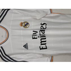 Real Madrid 2013/14 Hjemmebanetr�je. Cristiano Ronaldo #7 (God) Medium