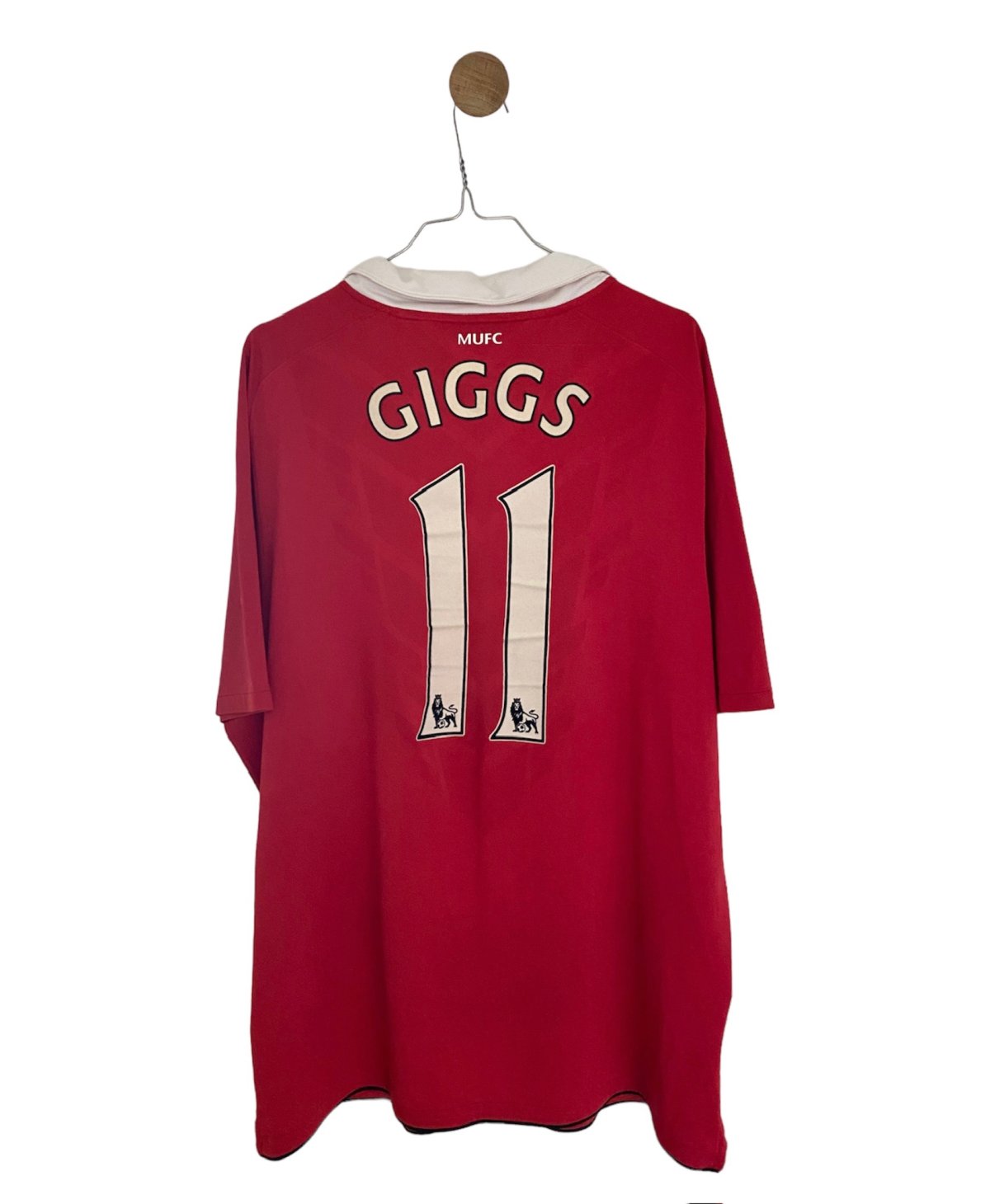 Maillot Domicile Nike Manchester United 2010/2011 - Ryan Giggs (n°11) - Taille S