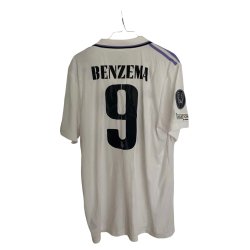 Real Madrid 22/23 Hjemmebane. Karim Benzema #9 (Helt ny) Large