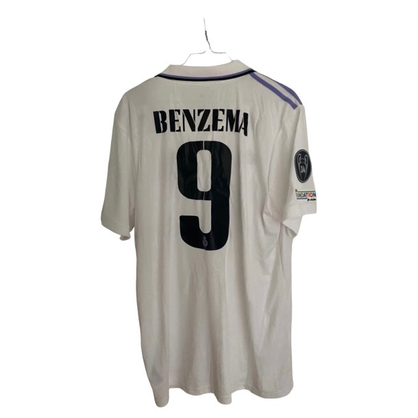 Real Madrid 22/23 Hjemmebane. Karim Benzema #9 (Helt ny) Large