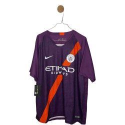 Manchester City 2018/19 Tredjetr�je. Kun Agu�ro #10 (Rigtig god) X-Large