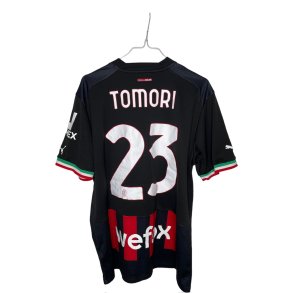 AC Milan 2022 / 2023 Hjemmebane. Tomori #22 (God) Large