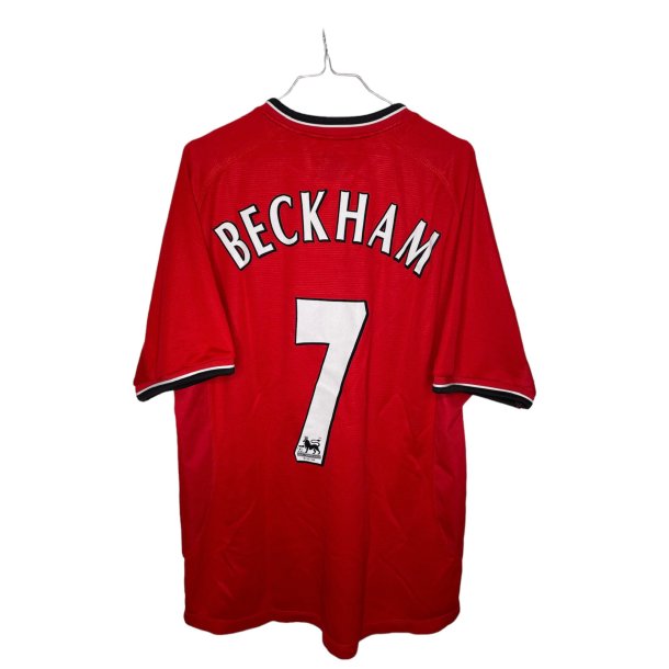 Manchester United 2000/02 Hjemmebanetrje. David Beckham #7 (God) Large