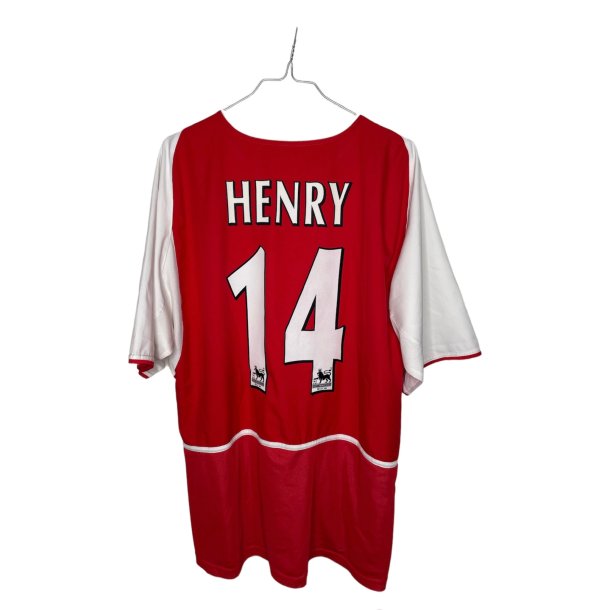 Arsenal 2002/2004 Hjemme. Thierry Henry #14 (God) X-Large