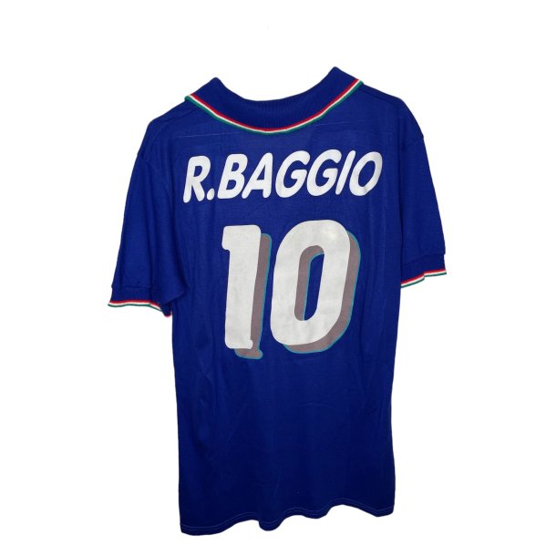 Italien 1990/92 Hjemmebanetrje. Baggio #10 (God) XL (Fitter lang Small)