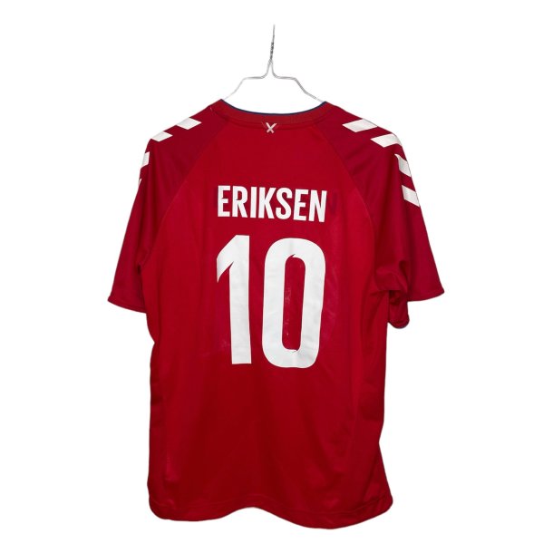 Danmark 2018 Hjemmebanetrje. Christian Eriksen #10 (Fin/Okay) Medium