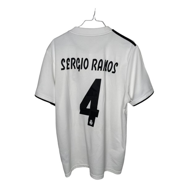 Real Madrid 2018/2019 Hjemmebanetrje. Sergio Ramos #4 (God) Large