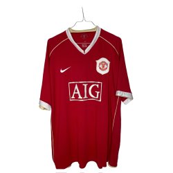 Manchester United 2006/07 Hjemmebanetr�je. Cristiano Ronaldo (God) X-Large