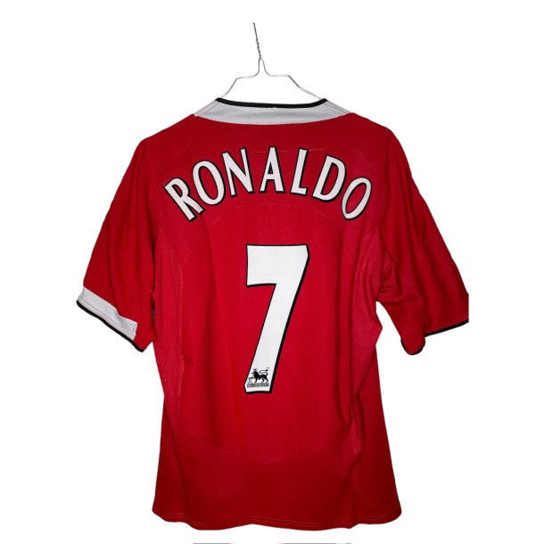 Manchester United 2004/06 Hjemmebanetrje. Cristiano Ronaldo #7 (God) Medium