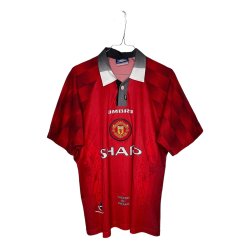 Manchester United 1996/98 Hjemmebanetr�je. David Beckham #7 (Fin) Medium