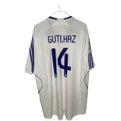 Real Madrid 2007/08 Hjemmebanetr�je. Guti Haz #14 (God) X-Large
