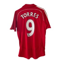 Liverpool 2006/08 Hjemmebanetr�je. Fernando Torres #9 (Fin) Small