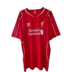Liverpool 2014/15 Hjemmebanetr�je. Steven Gerrard #8 (God) X-Large