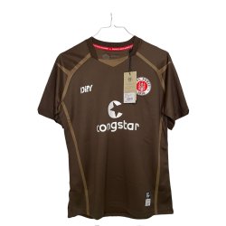 St. Pauli 2022/23 Hjemmebanetr�je. (Tags/God) Medium (Fitter Small)