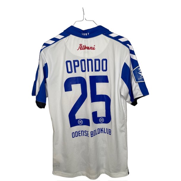 Odense Boldklub 2020/2022 Hjemmebane. Moses Opondo #25 (God) Medium