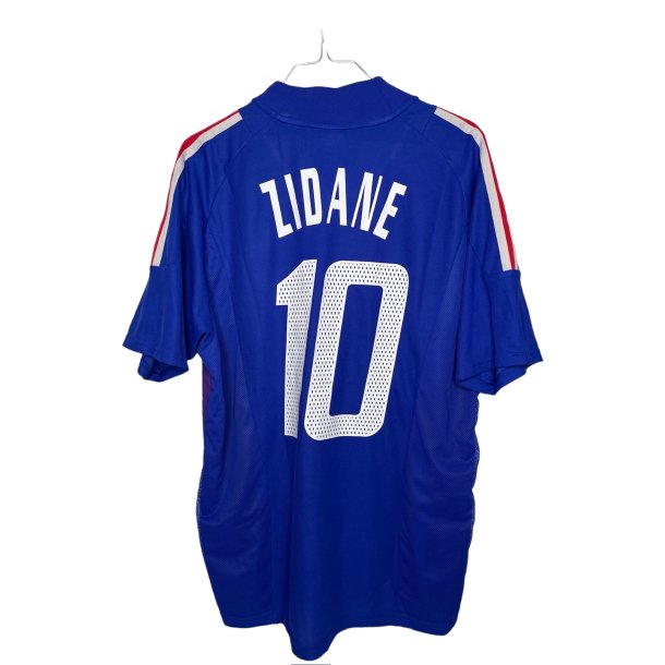 Frankrig 2002/04 Hjemmebanetrje. Zinedine Zidane #10 (God) Large