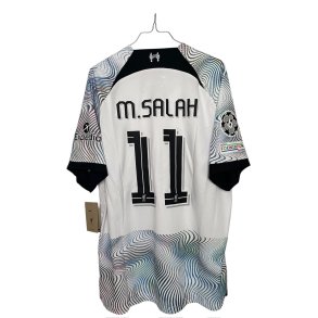 Liverpool 2022/23 Udebanetrje. Mo Salah #11 (Rigtig god) X-large