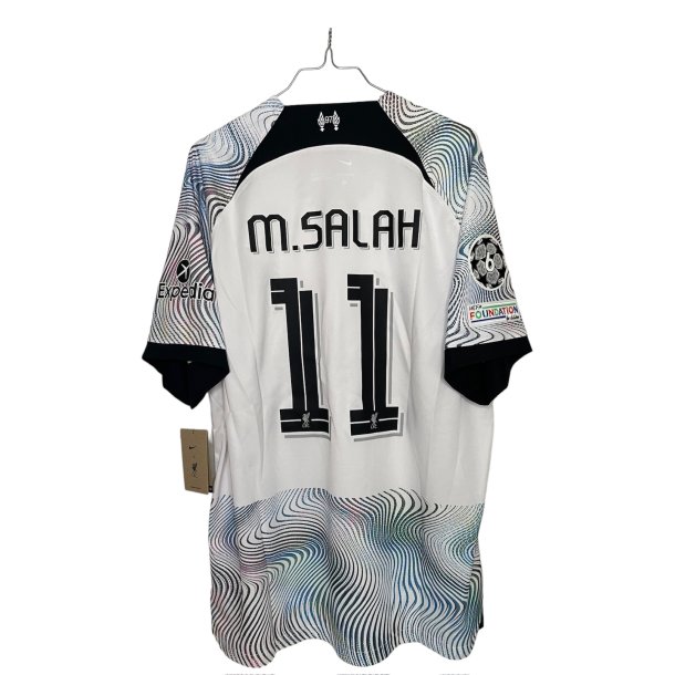 Liverpool 2022/23 Udebanetrje. Mo Salah #11 (Rigtig god) X-large