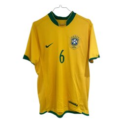 Brasilien 2006/08 Hjemmebanetr�je. Roberto Carlos #6 (God) Medium