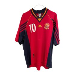 Spanien 1998/00 Hjemmebanetr�je. Raul #10(God) Large