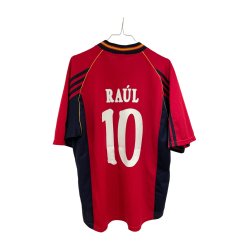 Spanien 1998/00 Hjemmebanetr�je. Raul #10(God) Large