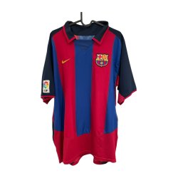 FC Barcelona 2003/04 Hjemmebanetr�je. Ronaldinho #10 (God) Large
