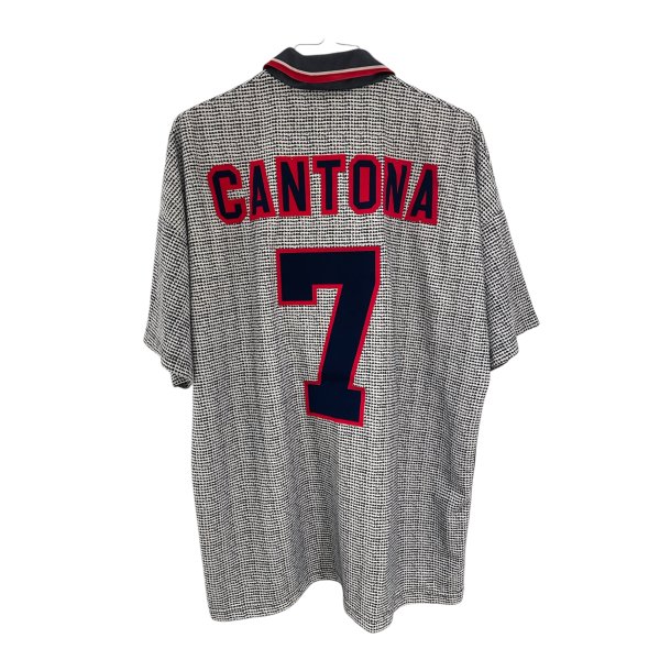 Manchester United 1995/96 Udebanetrje. Eric Cantona #7 (God) Large