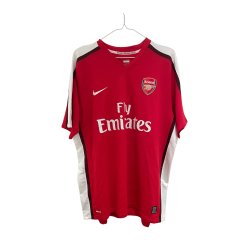 Arsenal 2008/10 Hjemmebanetr�je. Nicklas Bendtner #26 (God) X-large