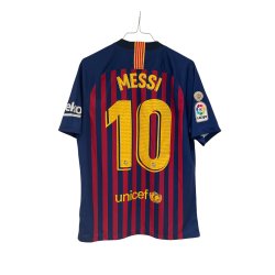 FC Barcelona 2018/19 Hjemmebane. Lionel Messi #10 (God) Medium
