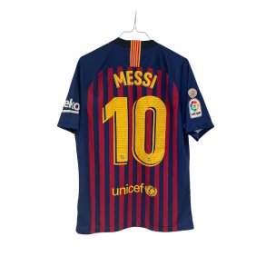 FC Barcelona 2018/19 Hjemmebane. Lionel Messi #10 (God) Medium